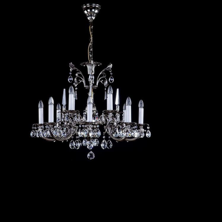 Люстра ArtGlass ARABELA nickel antique ArtGlass