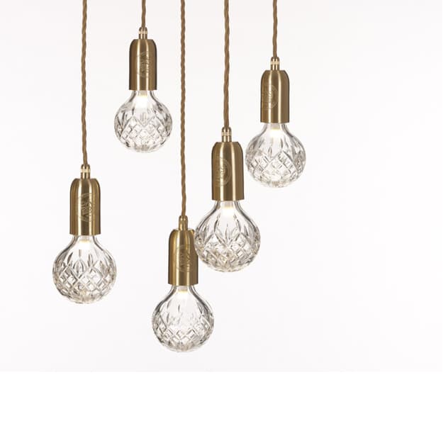Подвесной светильник Lee Broom Clear Crystal Bulb Chandelier