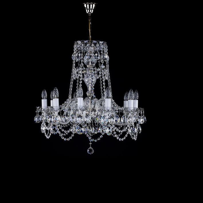 Люстра ArtGlass DONATELA X. nickel ArtGlass