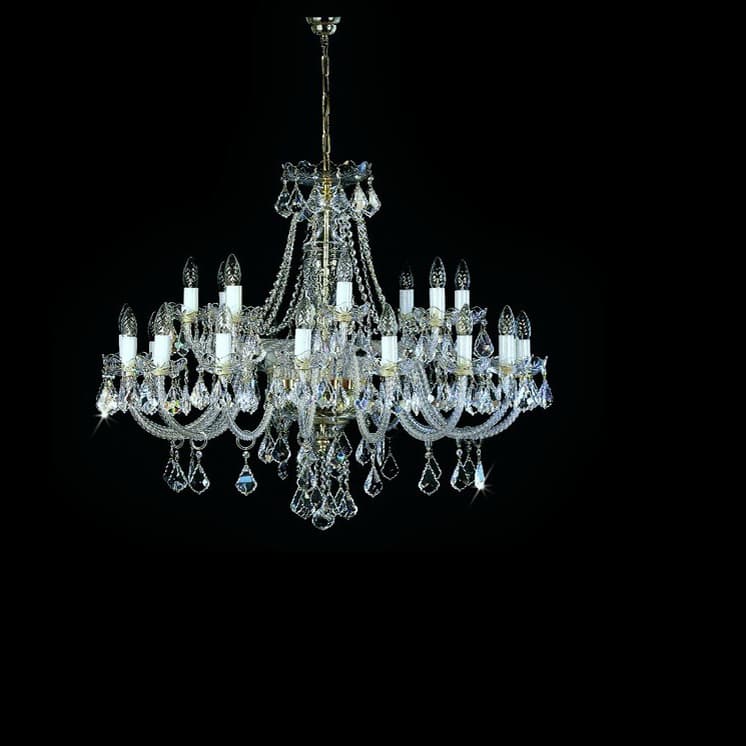 Люстра ArtGlass SARA XXIV. ArtGlass