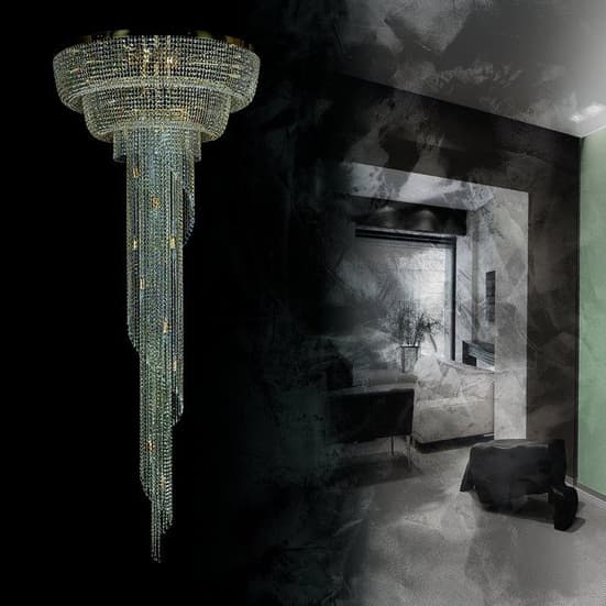 Люстра ArtGlass SPIRAL COLUMN ArtGlass