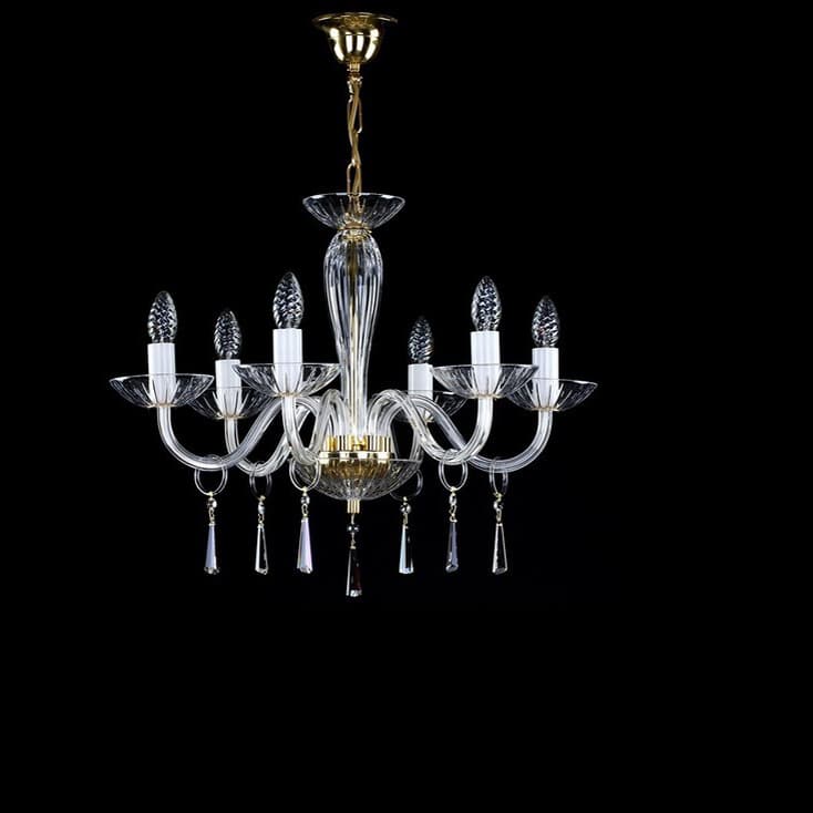 Люстра ArtGlass STEFANIE VIII. — фото 1