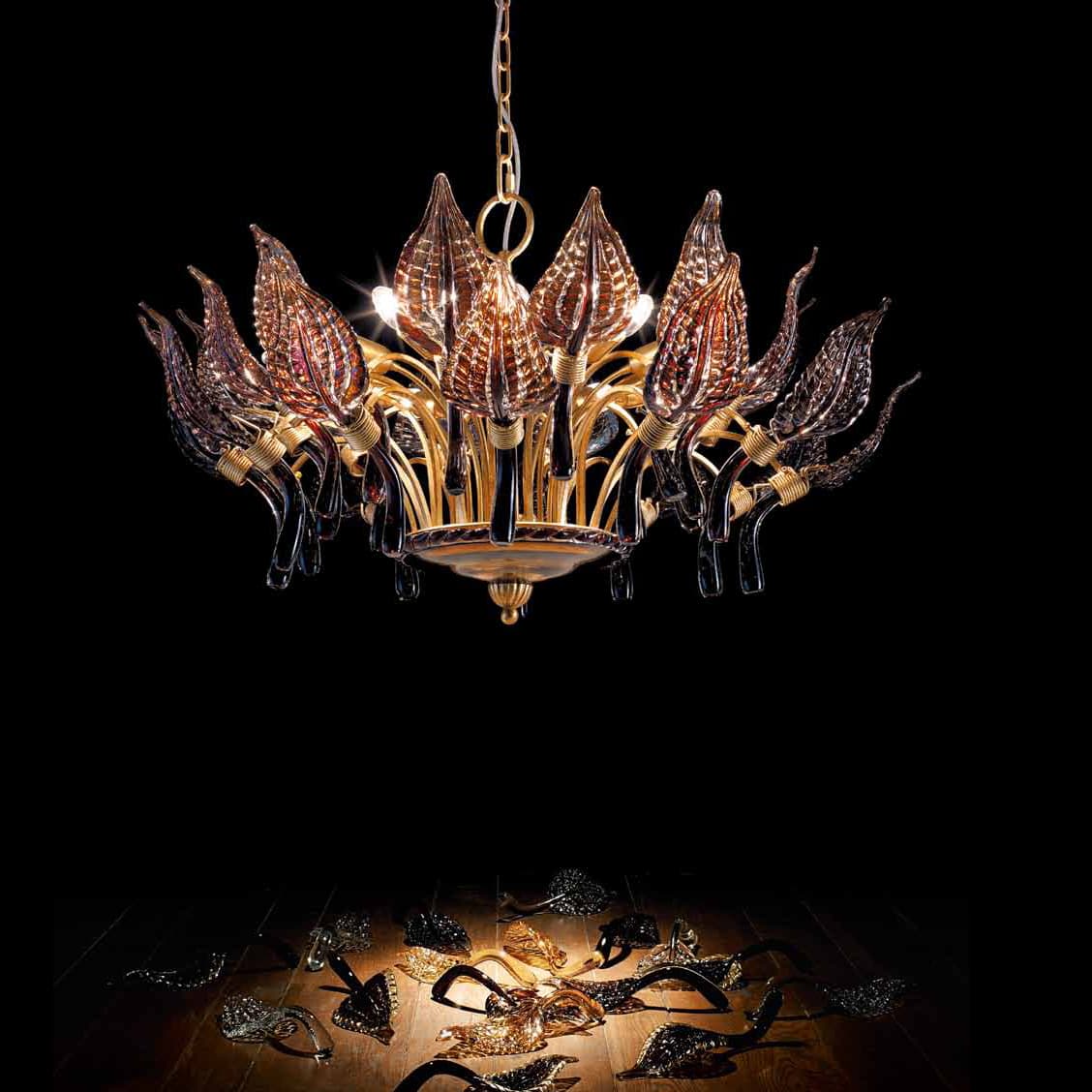 Люстра Stillux CLELIA 15103/SG-M Stillux