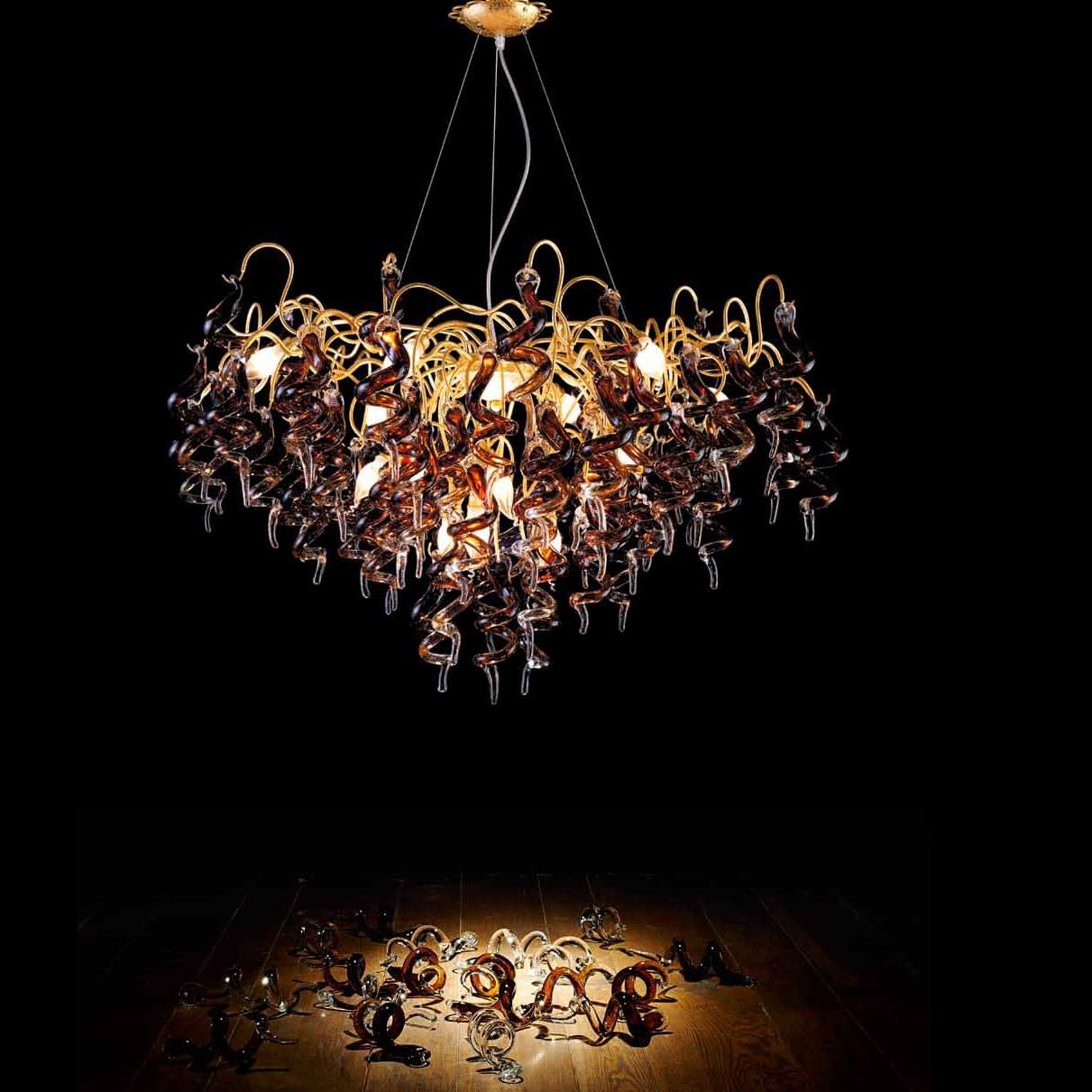 Люстра Stillux TWIST 15801/15-M Stillux