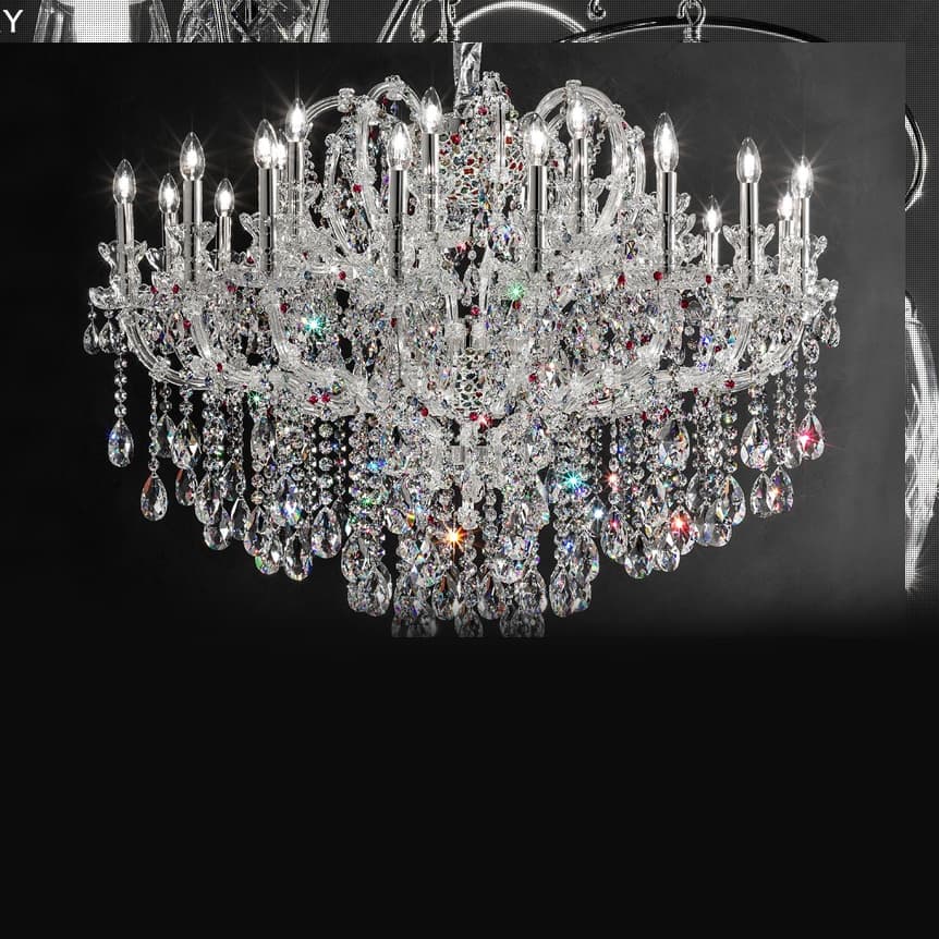 Люстра Masiero Luxury AQABA 16+8