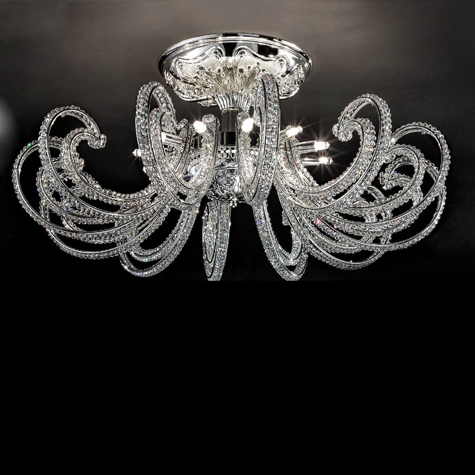 Потолочный светильник Masiero Luxury Cristalry PL12 Masiero Luxury