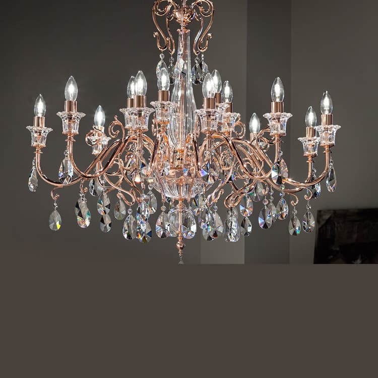 Люстра MASIERO (Emme Pi Light) CURLÍ 10+5