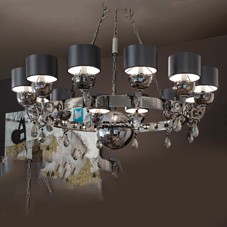 Люстра MASIERO (Emme Pi Light) NUARÉ 12 G08