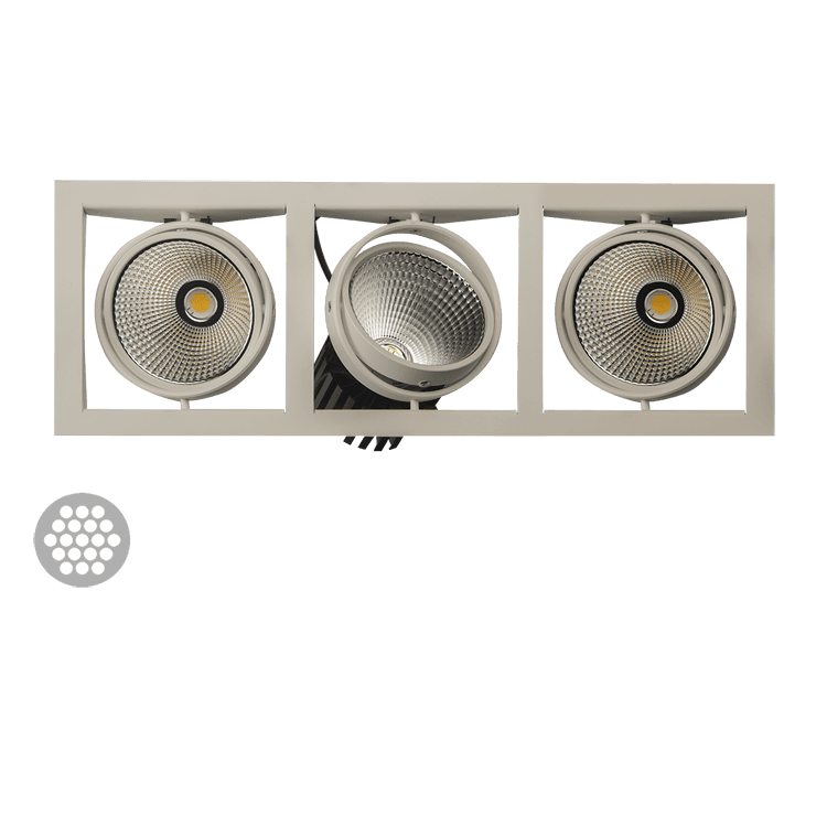 Встраиваемый в потолок светильник Halla GATU 21-001F-30GGE/840, W Halla