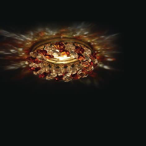 Встраиваемый в потолок светильник Donolux DL161.79.1/7 Crystal/topaz