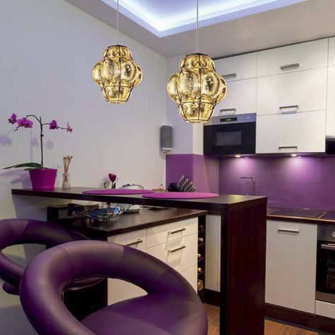 Подвесной светильник Siru Foglia Oro MS 207-030 Siru