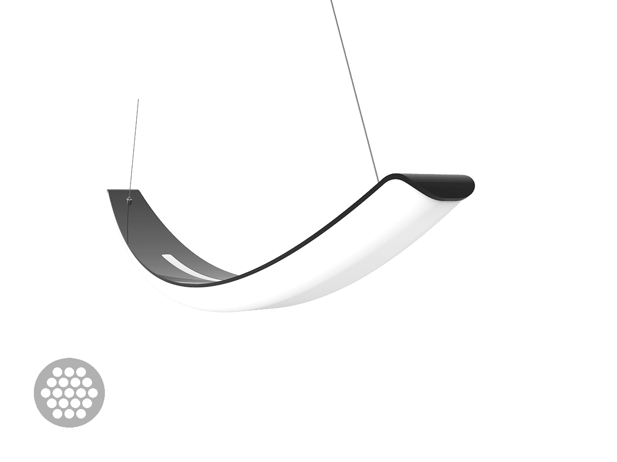 Подвесной светильник Halla BENT 112-501K-10GHE/840 S Halla