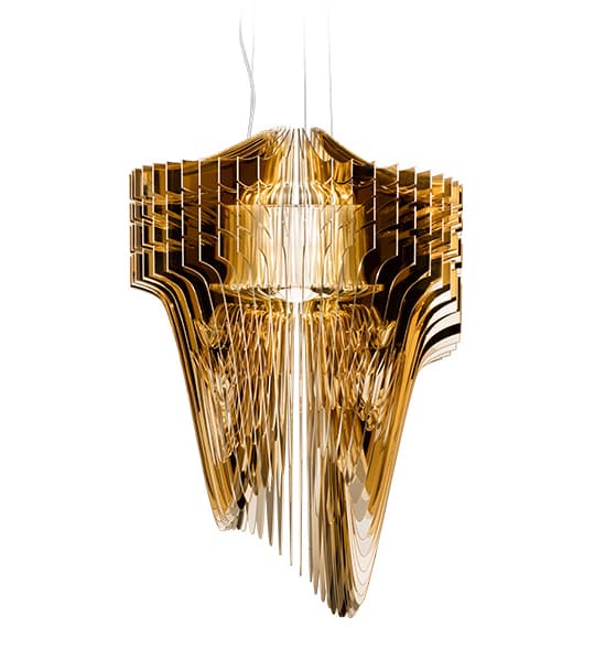 Люстра Slamp Aria Gold Slamp
