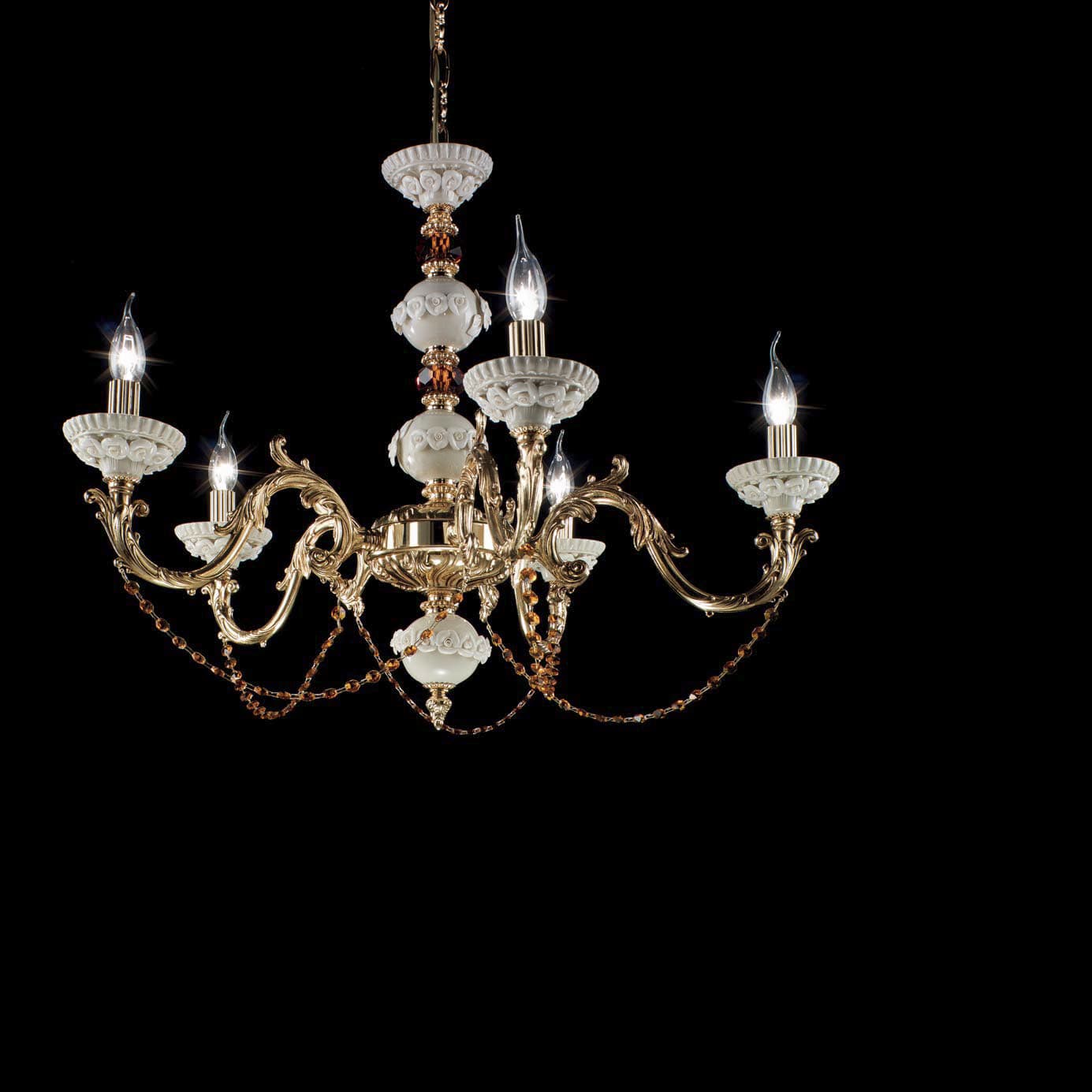 Люстра Ciciriello Lampadari Chanel lampadario 5 luci Ciciriello Lampadari