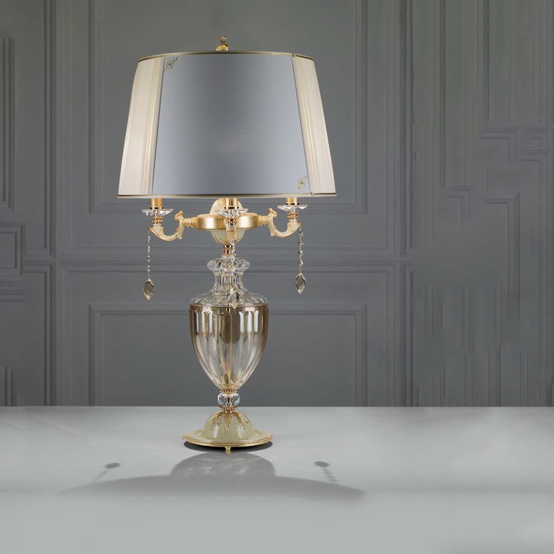 Настольная лампа Ciciriello Lampadari Demetra lampada 3 luci Ciciriello Lampadari
