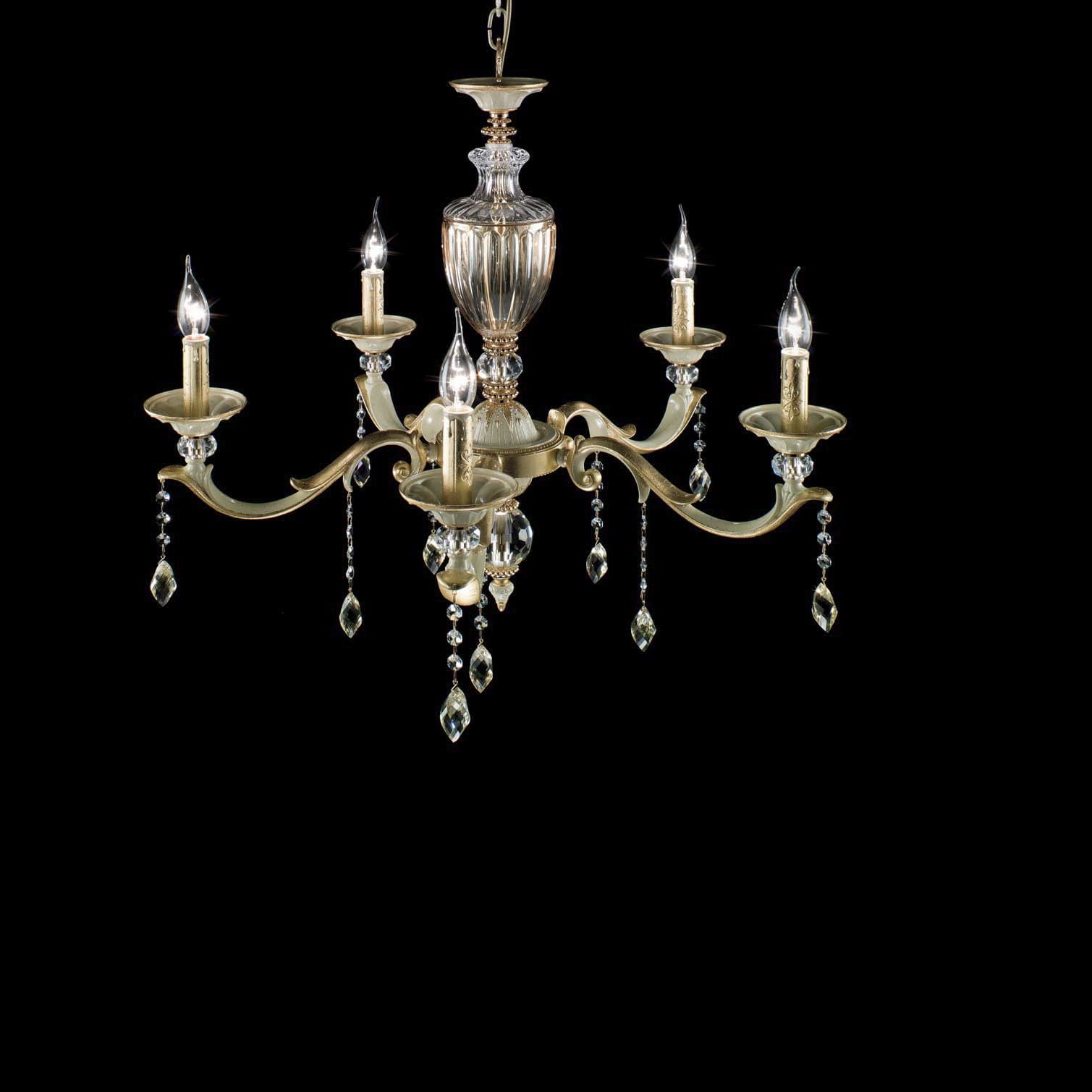 Люстра Ciciriello Lampadari Demetra lampadario 5 luci Ciciriello Lampadari