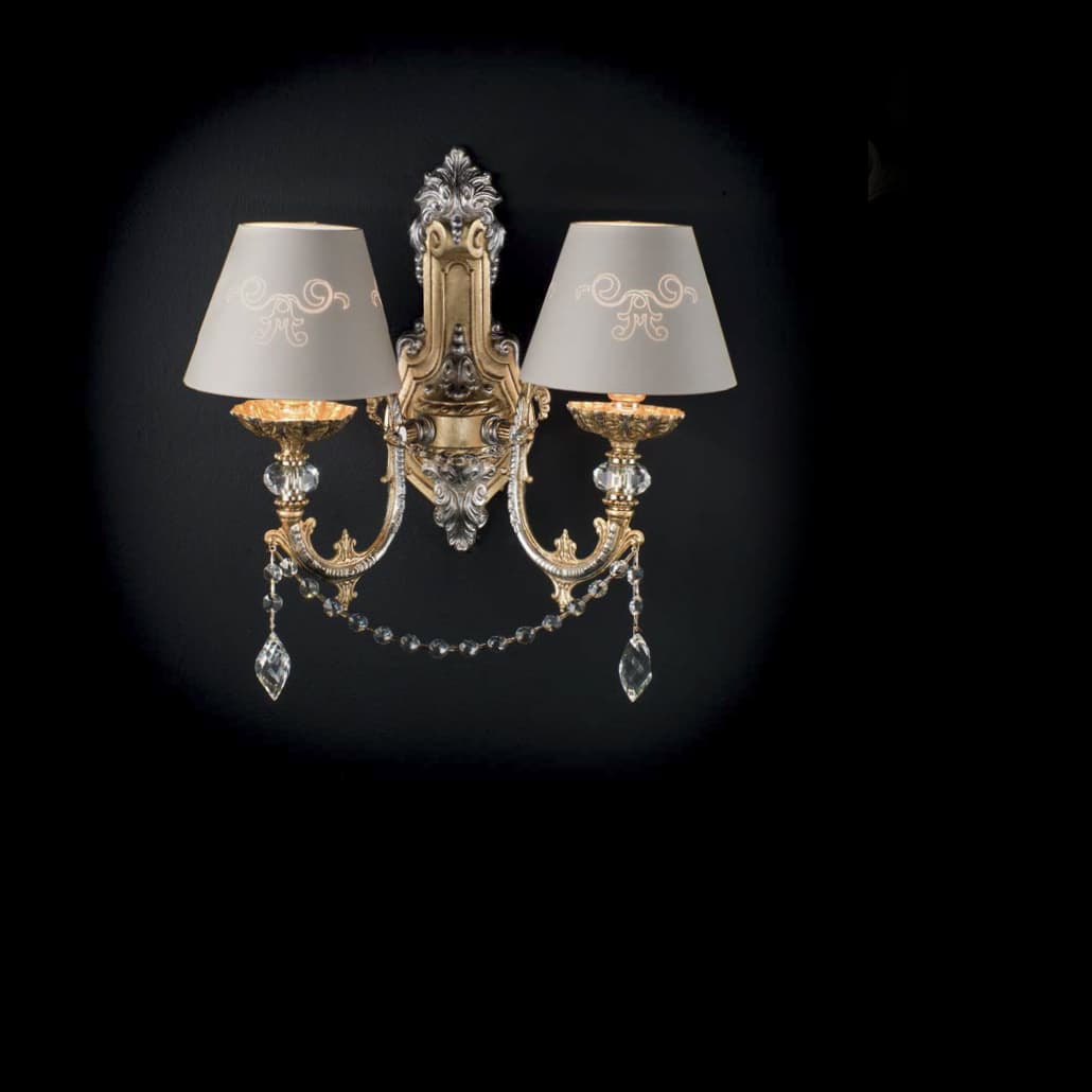 Ciciriello Lampadari Dominique applique 2 luci Ciciriello Lampadari