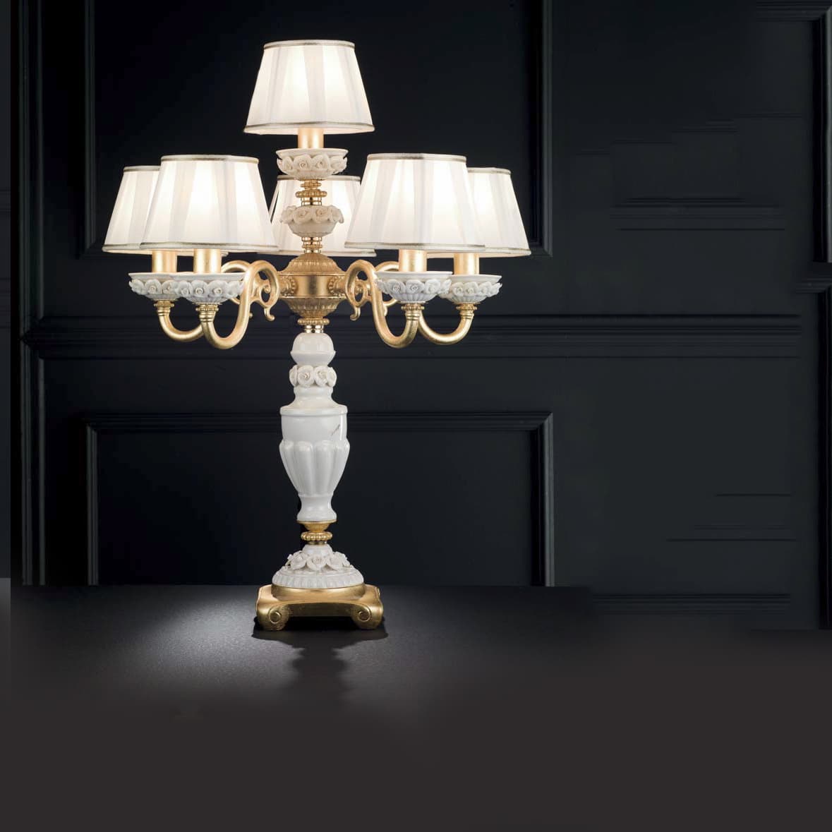 Настольная лампа Ciciriello Lampadari Fanny lampada 5+1 luci