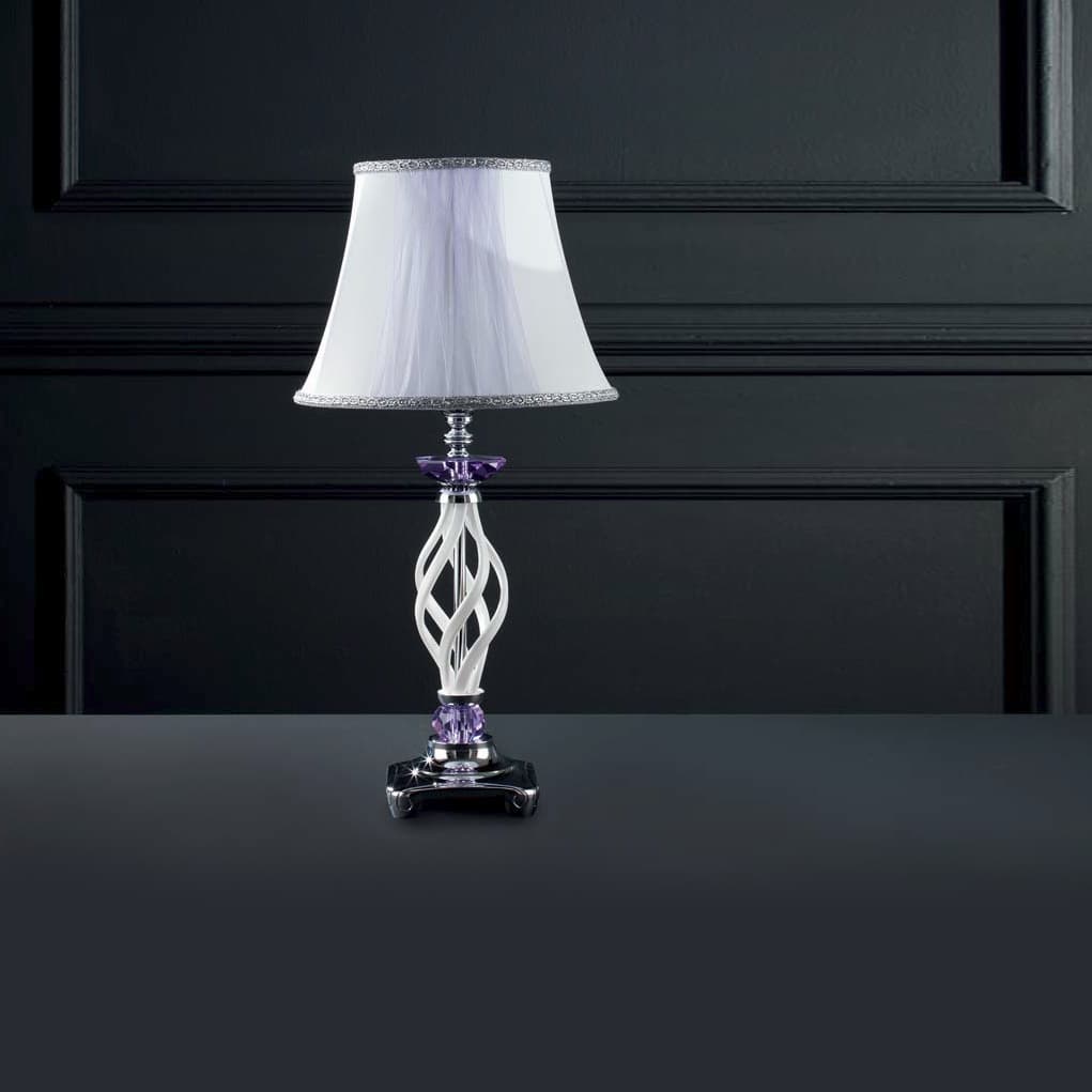 Настольная лампа Ciciriello Lampadari Nicole lume piccolo  Ciciriello Lampadari