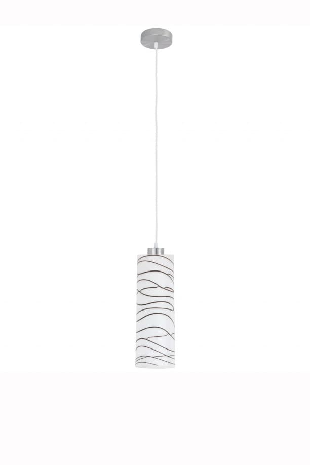 Подвесной светильник Paulmann Giba 1x60W E14 /опал коричн. 66048 Paulmann