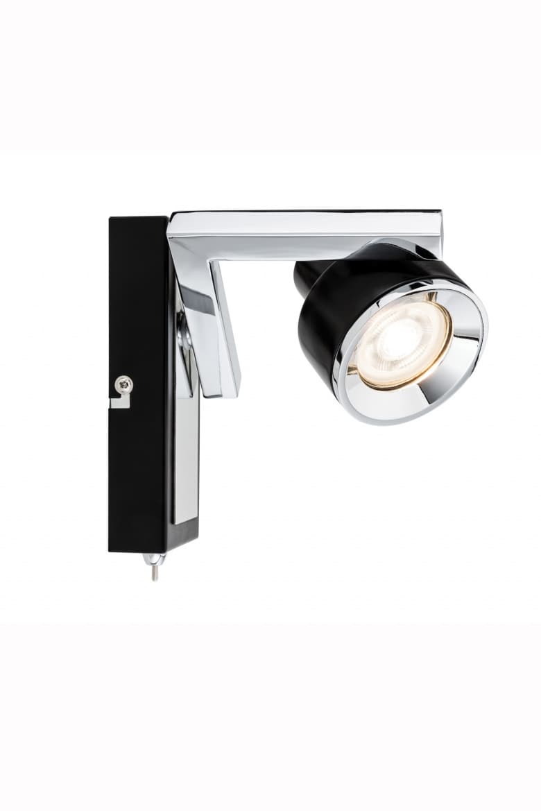 Настенный светильник Paulmann Spotlight Turn max1x10W GU10 Sz/Chr Mt66670 Paulmann
