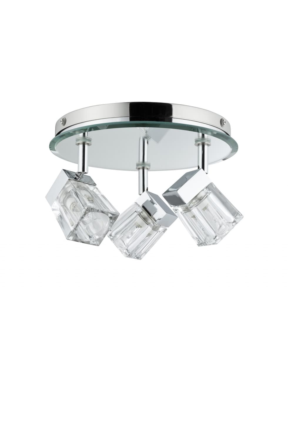 Потолочный светильник Paulmann W-D Trabani IP44 3x20W G9 Chr/Transp 70357