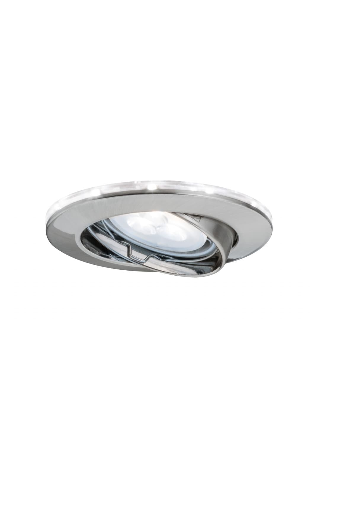 Встраиваемый в потолок светильник Paulmann STAR EBLSCHW M.LED RING SHINE 3X4,5W EIS 93801