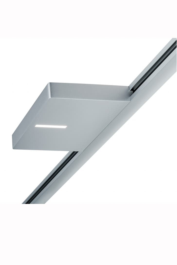 Трековый светодиодный светильник Paulmann URail LED Spot Uplight Squared 16W, хром матовый 95323 Paulmann