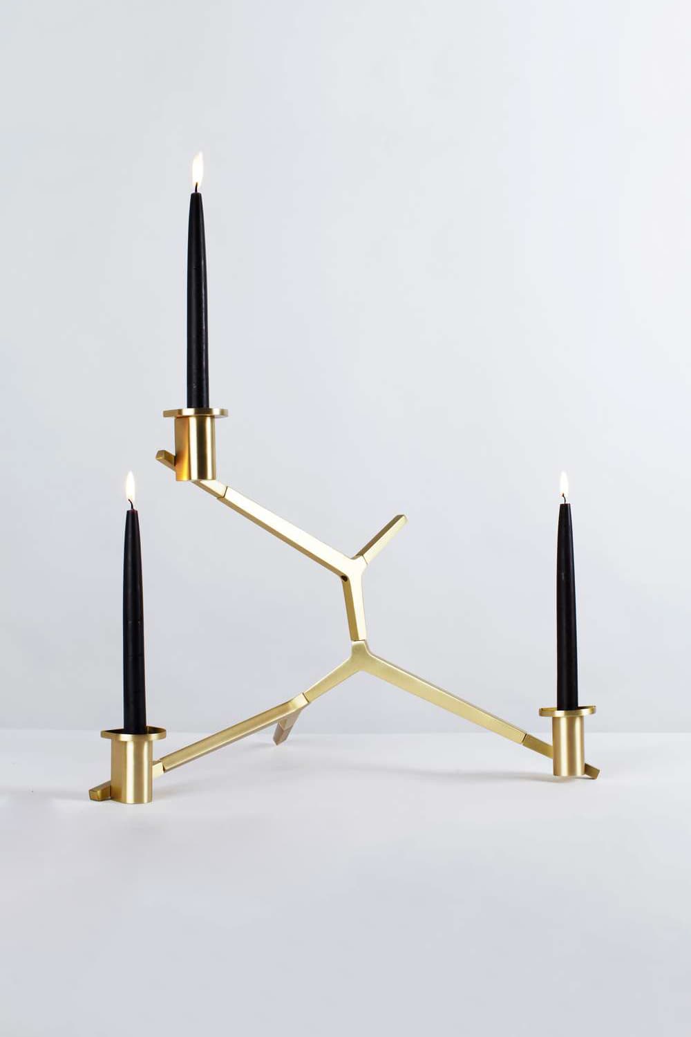 Настольная лампа Roll &amp; Hill Agnes Candelabra Table 3 Candles