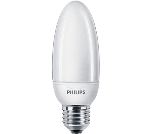 Люминесцентная лампа Philips Softone Candle 12W WW E27 220-240V 1PF/6 Philips