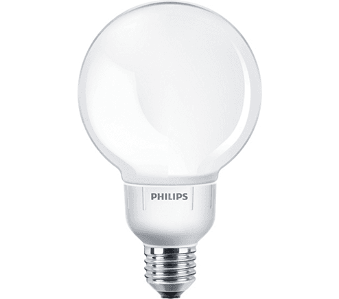 Люминесцентная лампа Philips Softone Globe 12W WW E27 G93 1CH/4 Philips