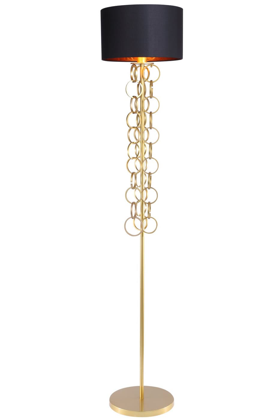 Торшер Crystal Lux HILTON PT1 GOLD Crystal Lux