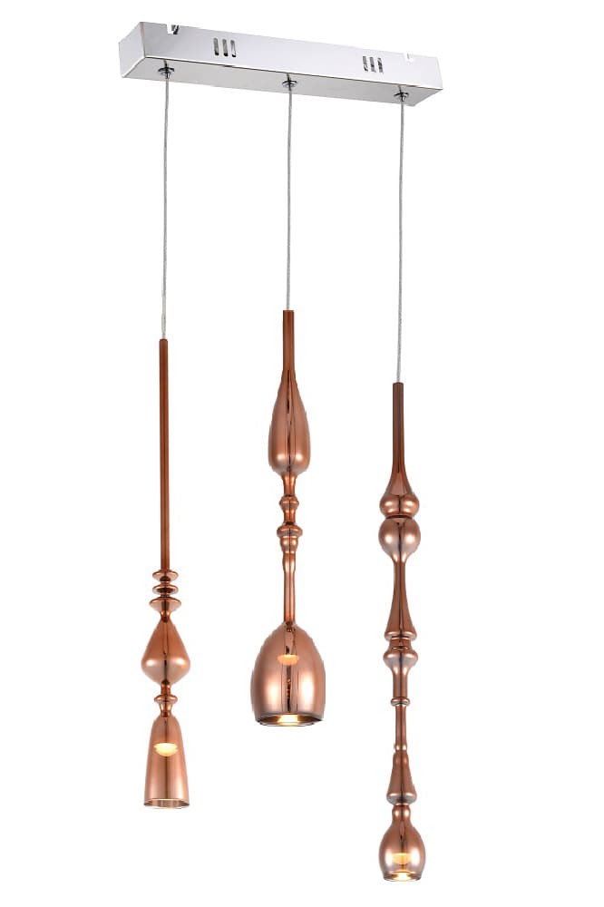 Подвесной светильник Crystal Lux LUX L300-3 CHROME