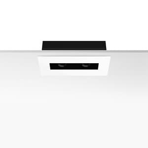 Встраиваемый в потолок светильник Flos Architectural The Black Line Trim 2 Spots Flos Architectural