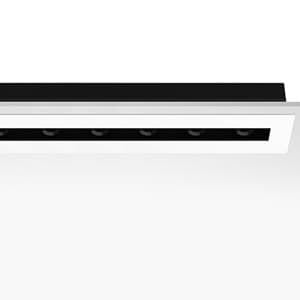 Встраиваемый в потолок светильник Flos Architectural The Black Line Trim 12 Spots