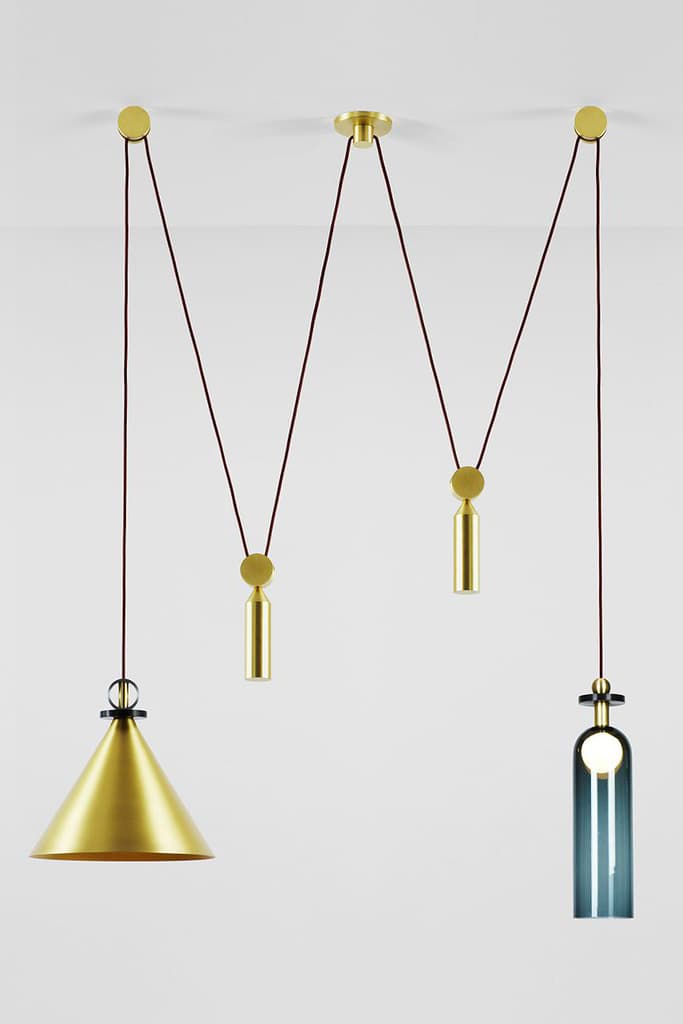 Подвесной светильник Roll &amp; Hill Shape Up Double Pendant Roll & Hill