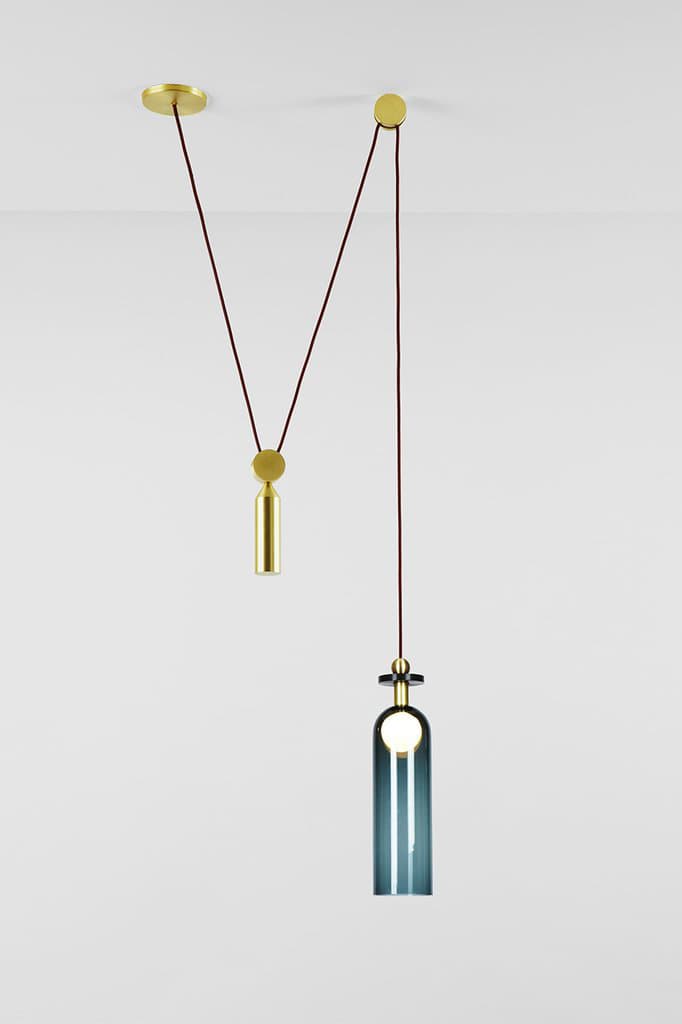 Подвесной светильник Roll &amp; Hill Shape Up Pendant - Cylinder Roll & Hill