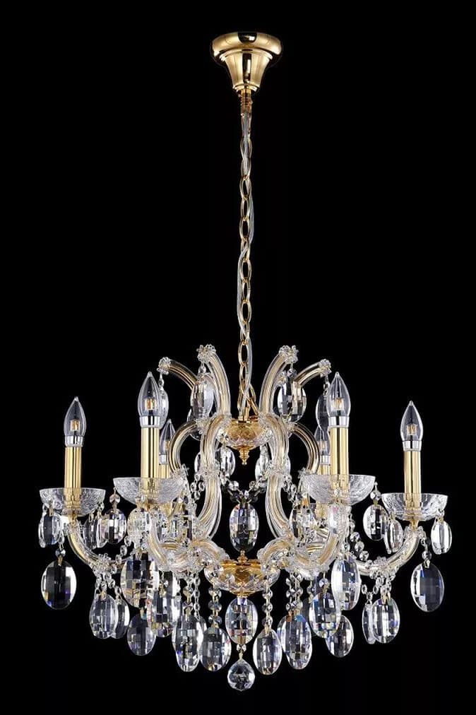 Люстра Crystal Lux HOLLYWOOD SP6 GOLD Crystal Lux