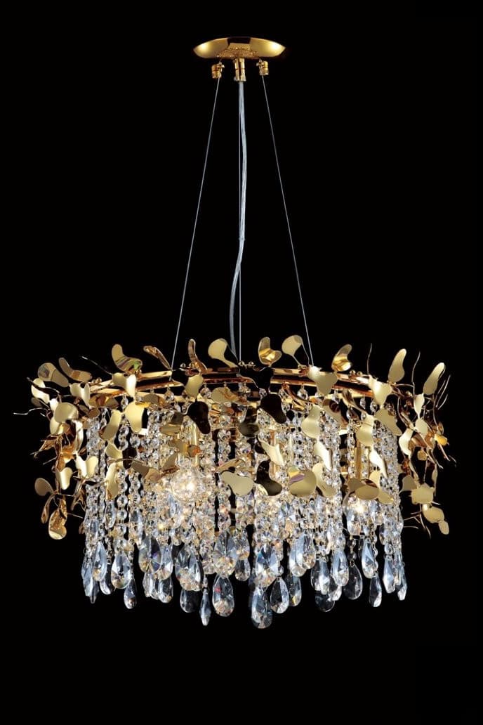 Подвесной светильник Crystal Lux ROMEO SP6 GOLD D600 Crystal Lux