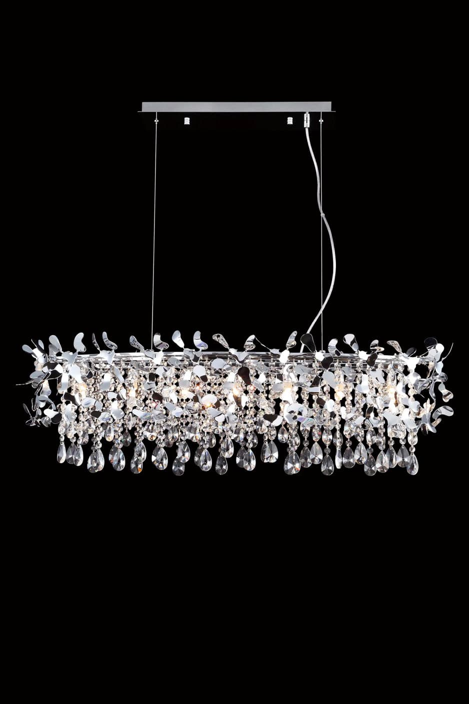 Подвесной светильник Crystal Lux ROMEO SP8 CHROME L1000 Crystal Lux