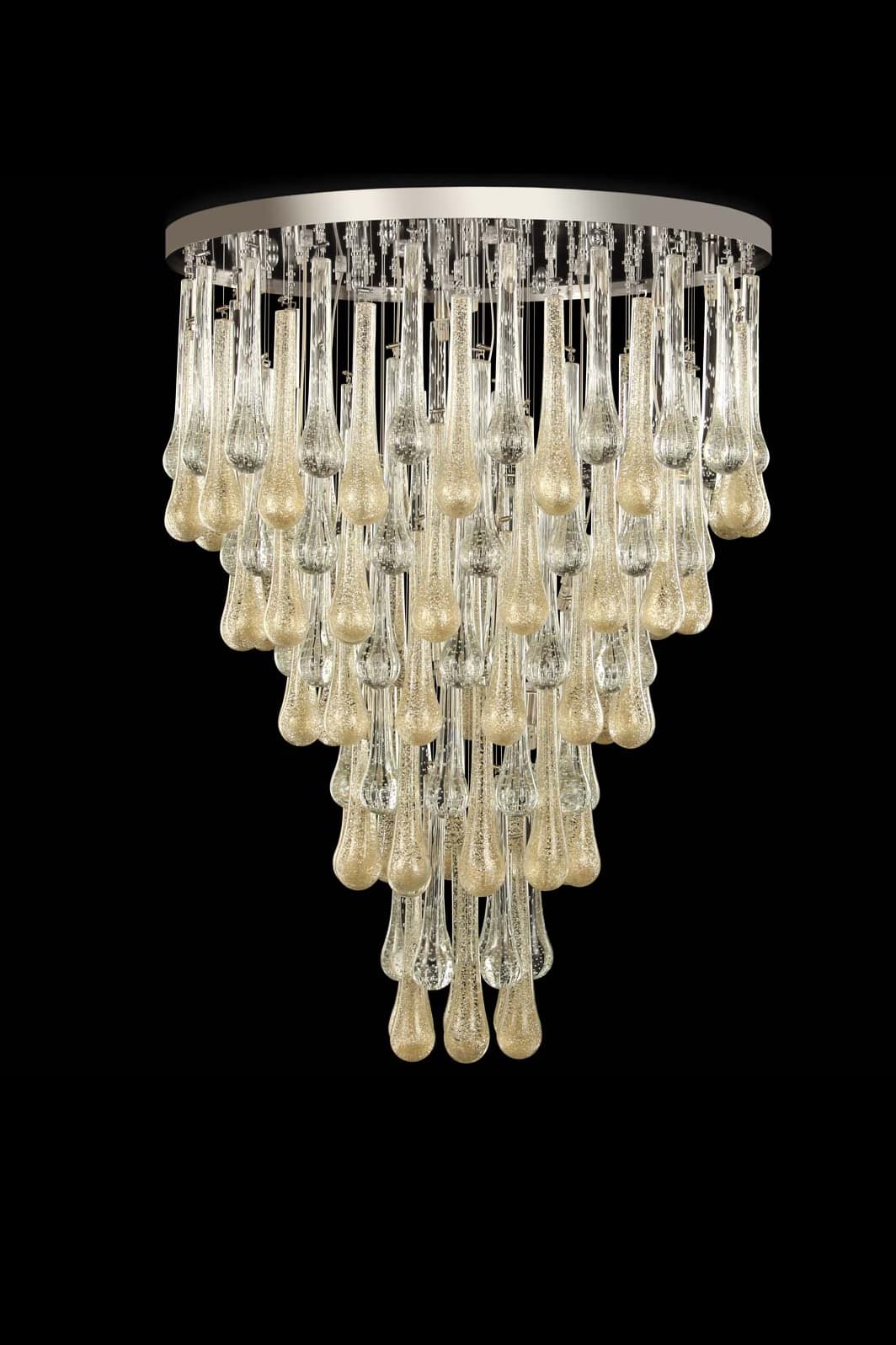 Потолочный светильник Multiforme Marimba PL7550-75x100-CK Multiforme