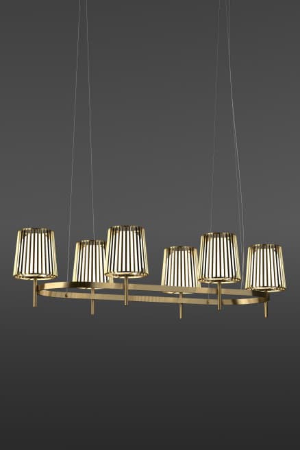 Подвесной светильник Quasar Julia oval suspension Quasar