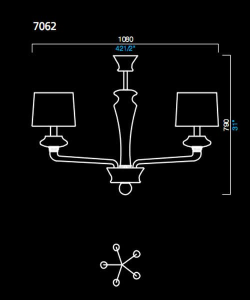 Люстра Barovier&Toso 7061 Barovier&Toso