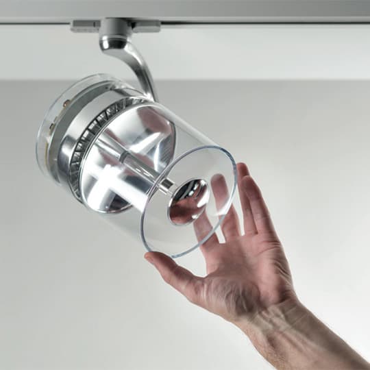 Трековый светодиодный светильник Artemide Architectural Cata Track Stable White Artemide Architectural