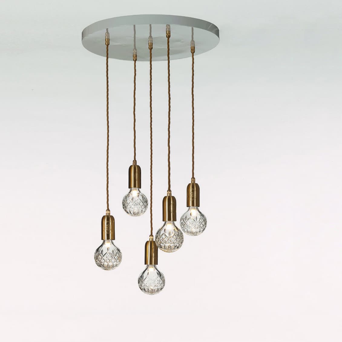 Подвесной светильник Lee Broom Clear Crystal Bulb Chandelier Lee Broom