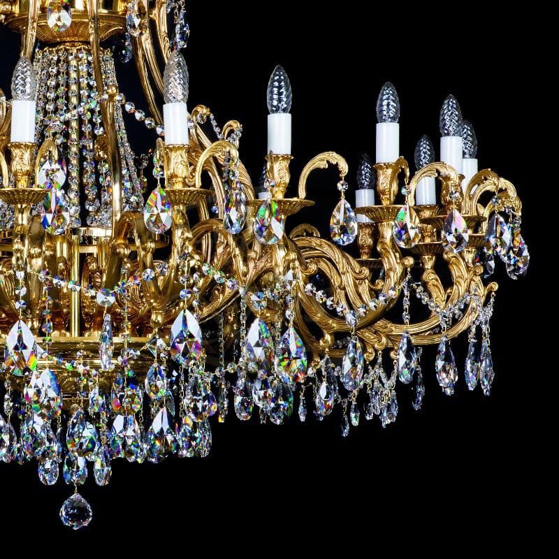 Люстра ArtGlass LYRA 1420x1100 ArtGlass