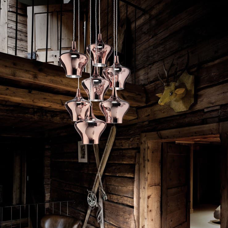 Подвесной светильник Studio Italia Design Nostalgia Glass large Lodes (Studio Italia Design)