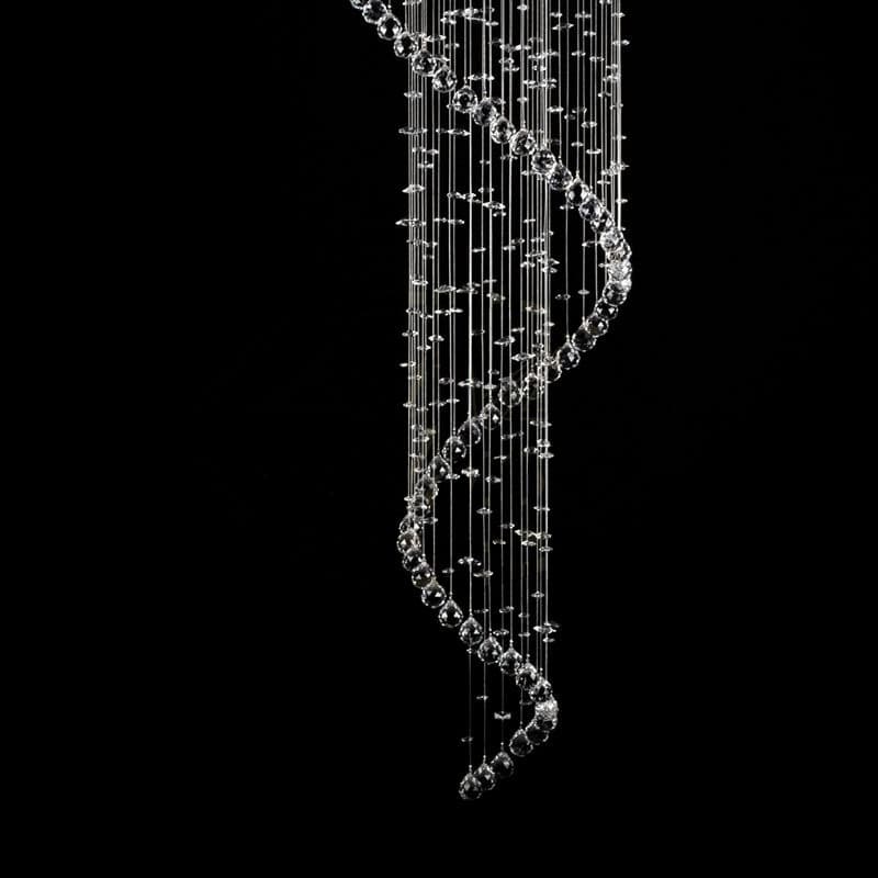 Люстра ArtGlass SPIRAL 600x2500 CHAOS ArtGlass