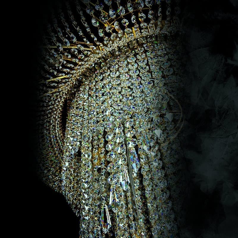 Люстра ArtGlass SPIRAL COLUMN ArtGlass