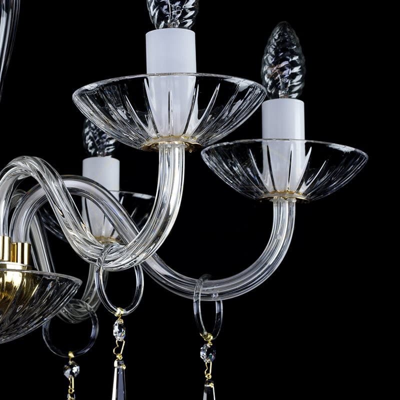 Люстра ArtGlass STEFANIE VIII. — фото 3